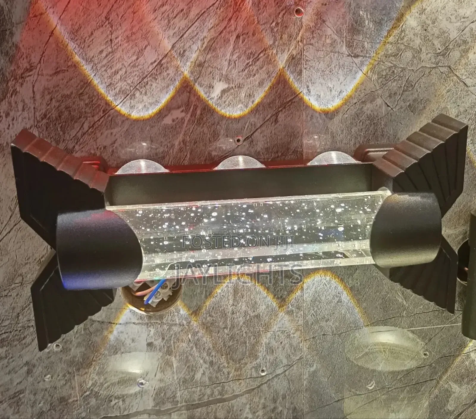 Modern Crystal Wall Lamp Waterproof Corridor Light