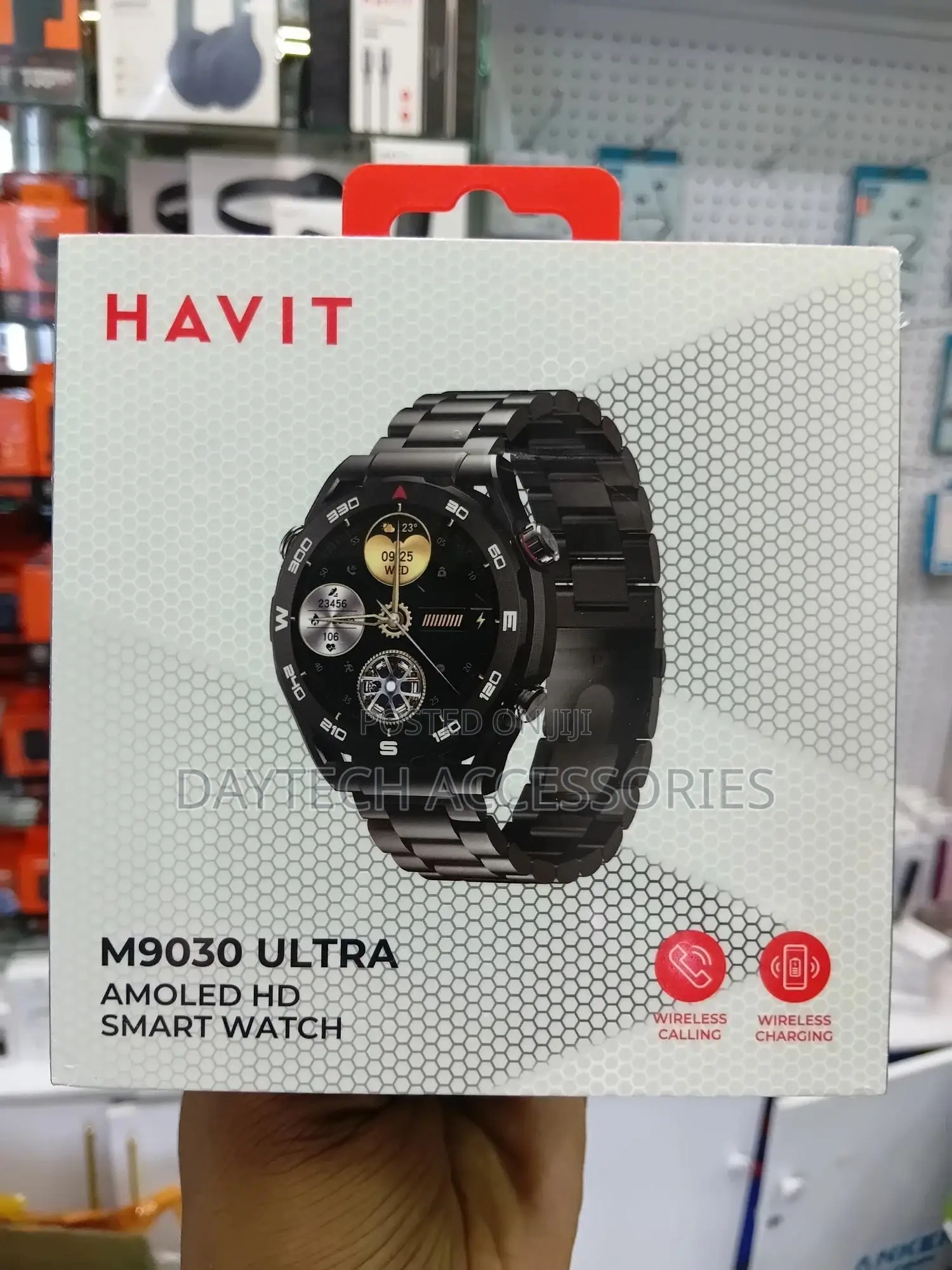 Havit M9030 Ultra 1.43" Amoled Hd Touch Screen Wireless Calling