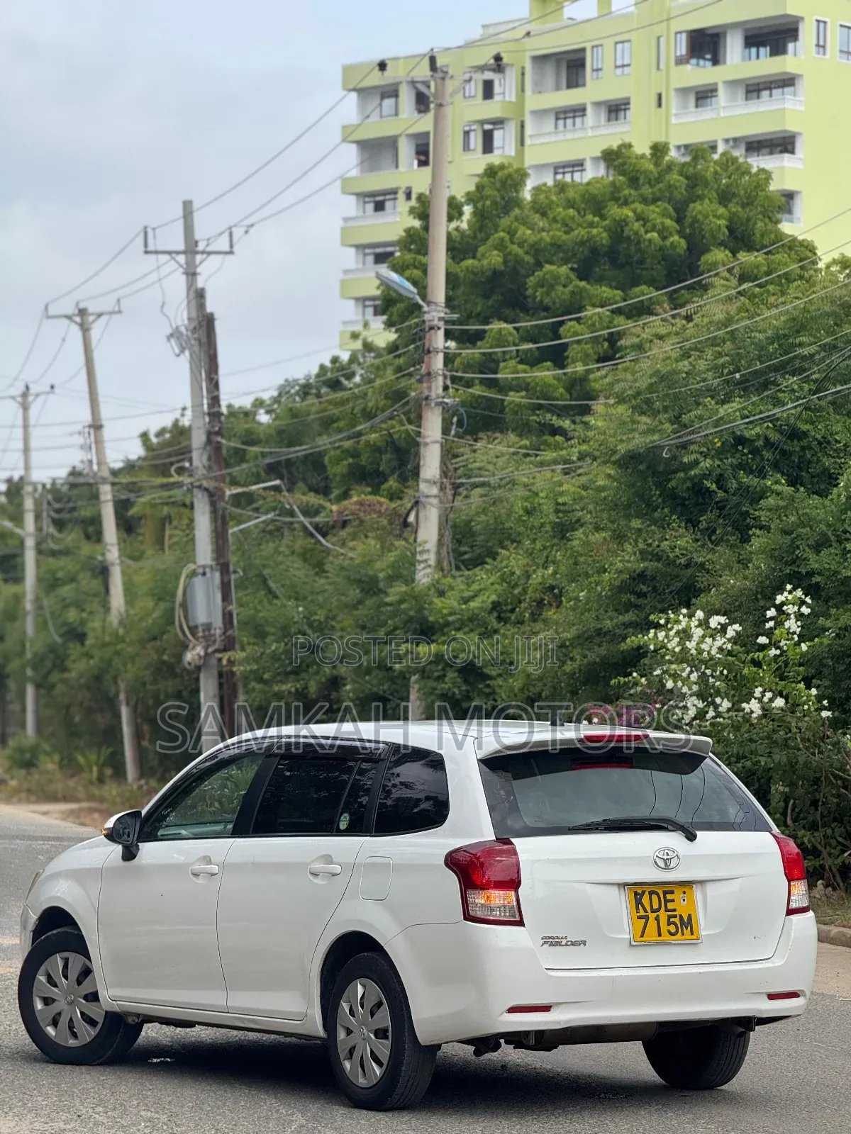Toyota Corolla Fielder 2014 White