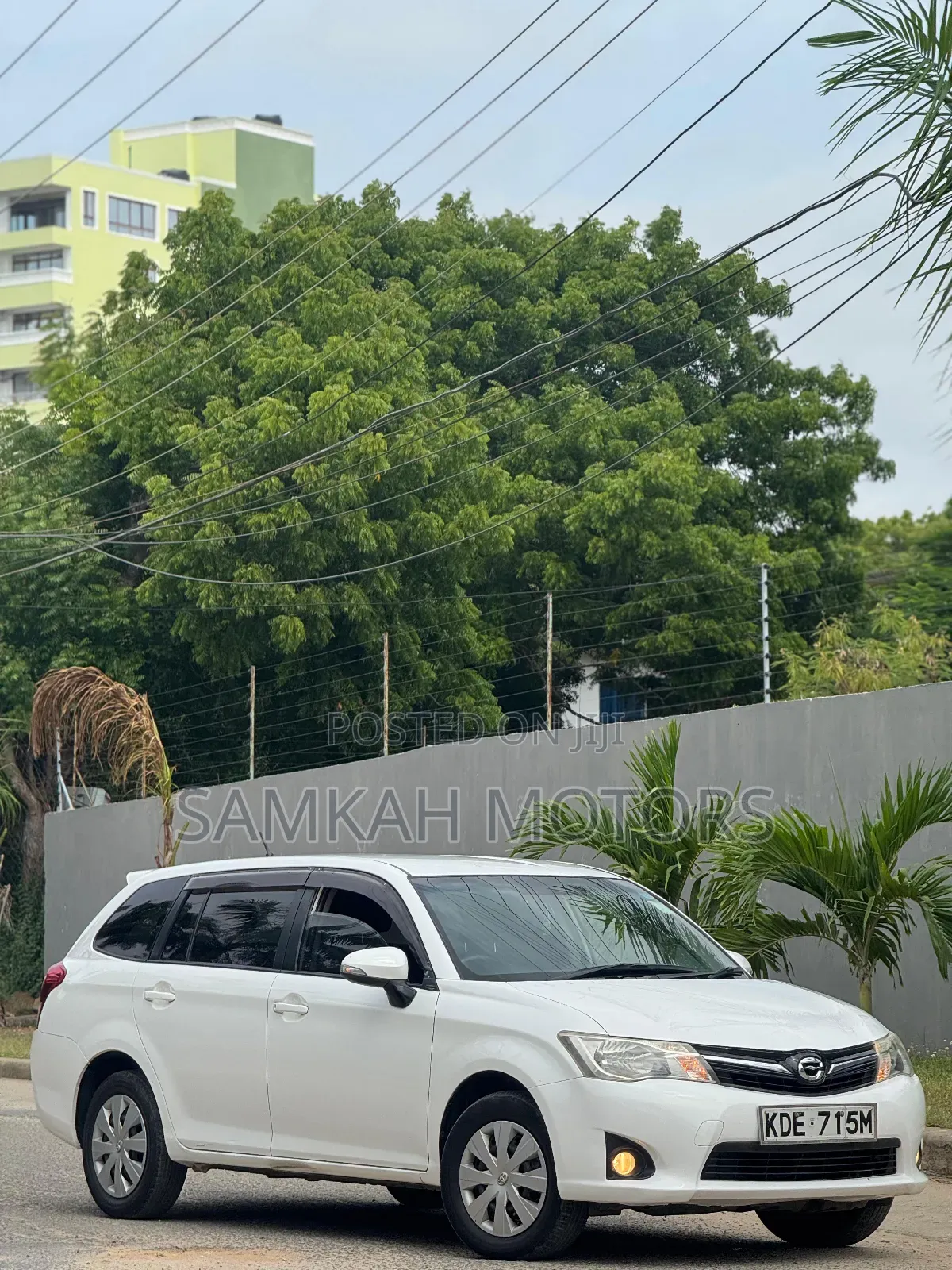 Toyota Corolla Fielder 2014 White