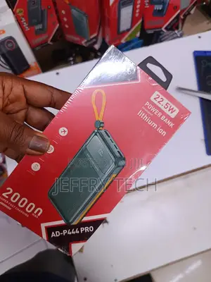 Aldeepo Ad-P444 Pro Power Bank. 
It Has a Capacity of 20000mah.