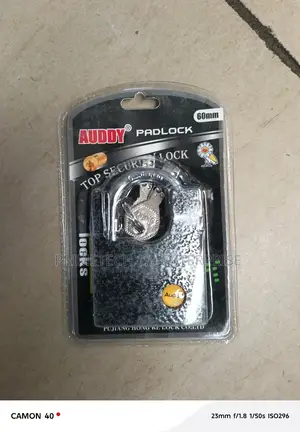 Security Auddy Padlock 60mm