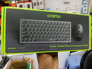 Oraimo Nimble Type of-Kk500n Wireless Keyboard and Mouse Kit.