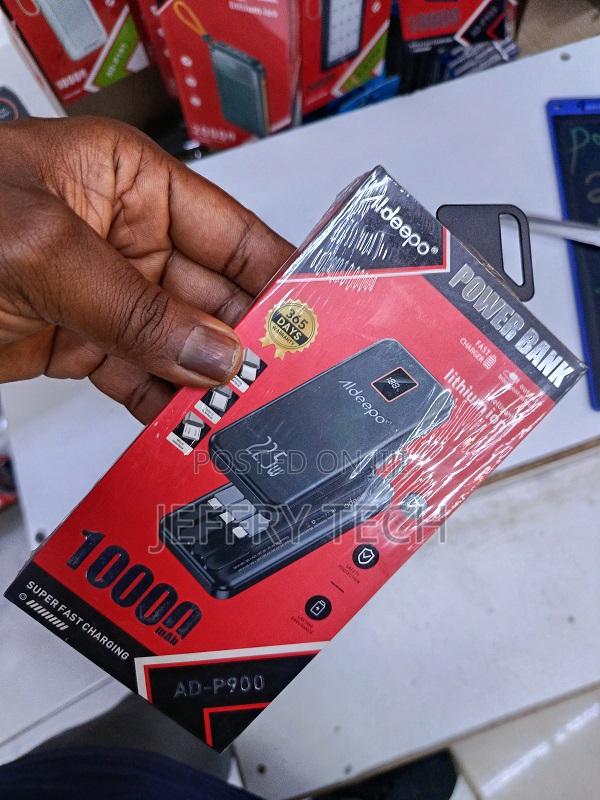 Aldeepo Ad-P900 10000mah Super Fast Charging Power Bank. - thumbnail 2