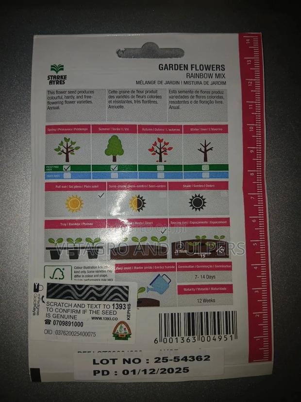 Garden Flowers Rainbow Mix - thumbnail 3