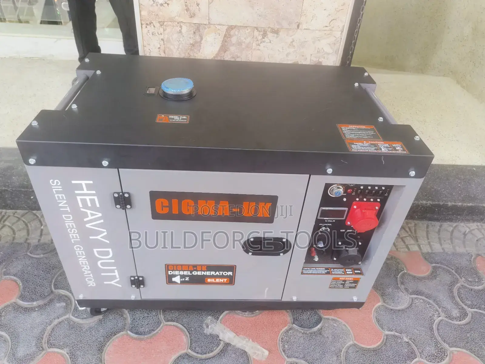 Uk Silent Cigma Generator 20.Kva