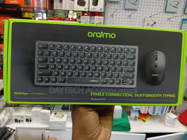 Oraimo Nimbletype of-Kk500n – Silent Wireless Keyboard and Mouse Combo - thumbnail 2