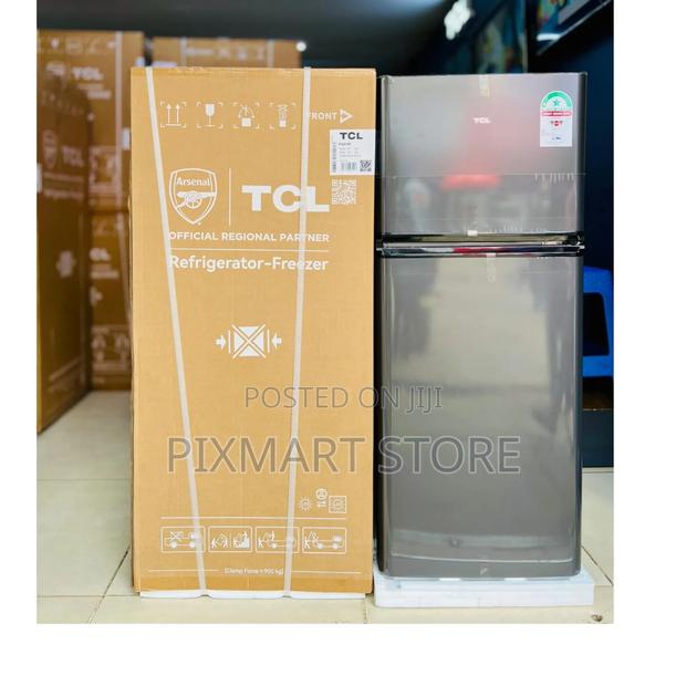 TCL P163tm 163 L Double Door Fridge With Stylish Compact Design