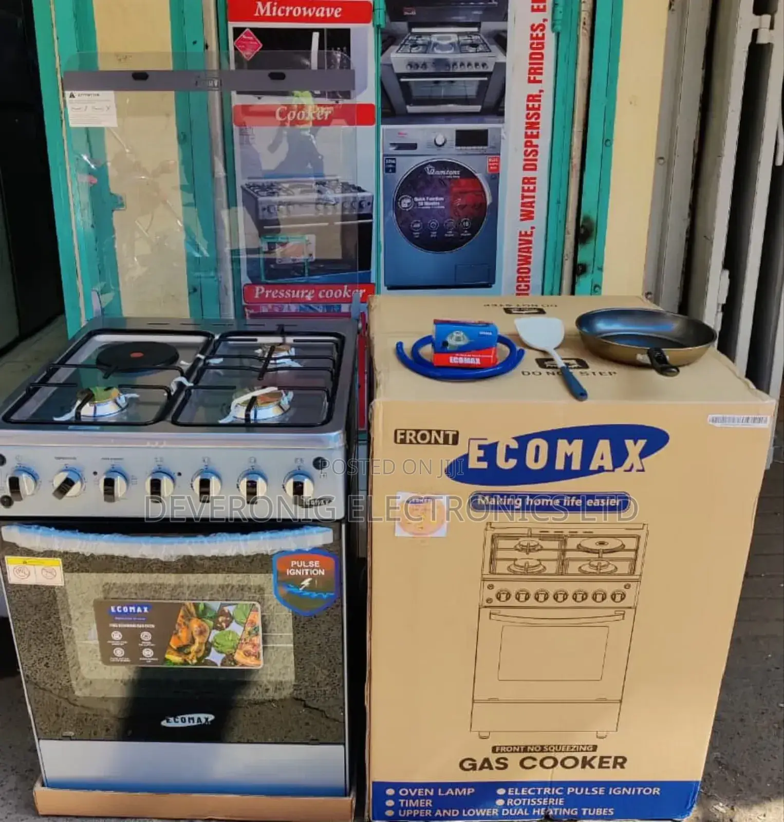 50*55 Ecomax 3+1 Standing Cooker at 18500
