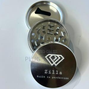 Zilla 75mm (Large) Aluminium Metallic Alloy Herb Grinders - thumbnail 2