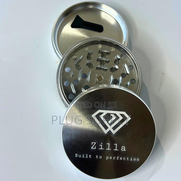 Zilla 75mm (Large) Aluminium Metallic Alloy Herb Grinders - main view