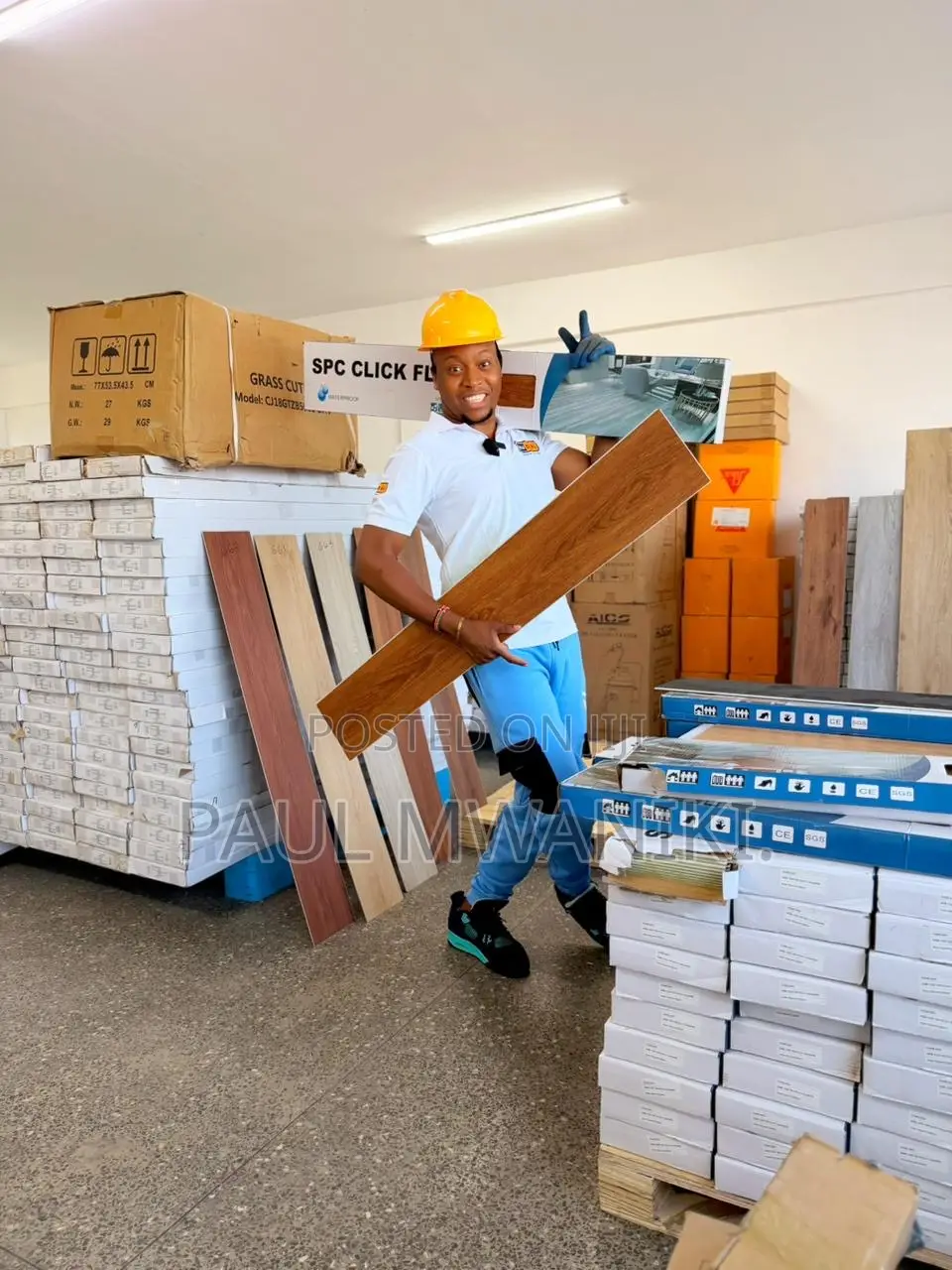 Spc Click Flooring 5mm + Underfelt – Easy Install & Durable