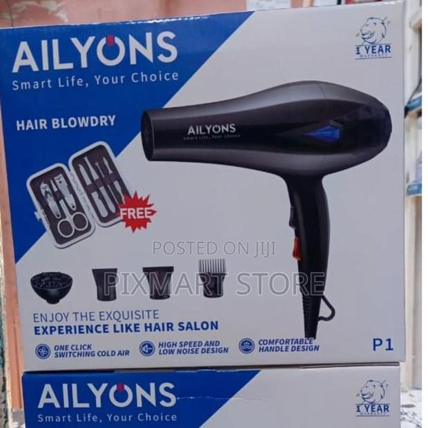 Ailyons Professional Hairdryer Blowdry With Accessories Set
