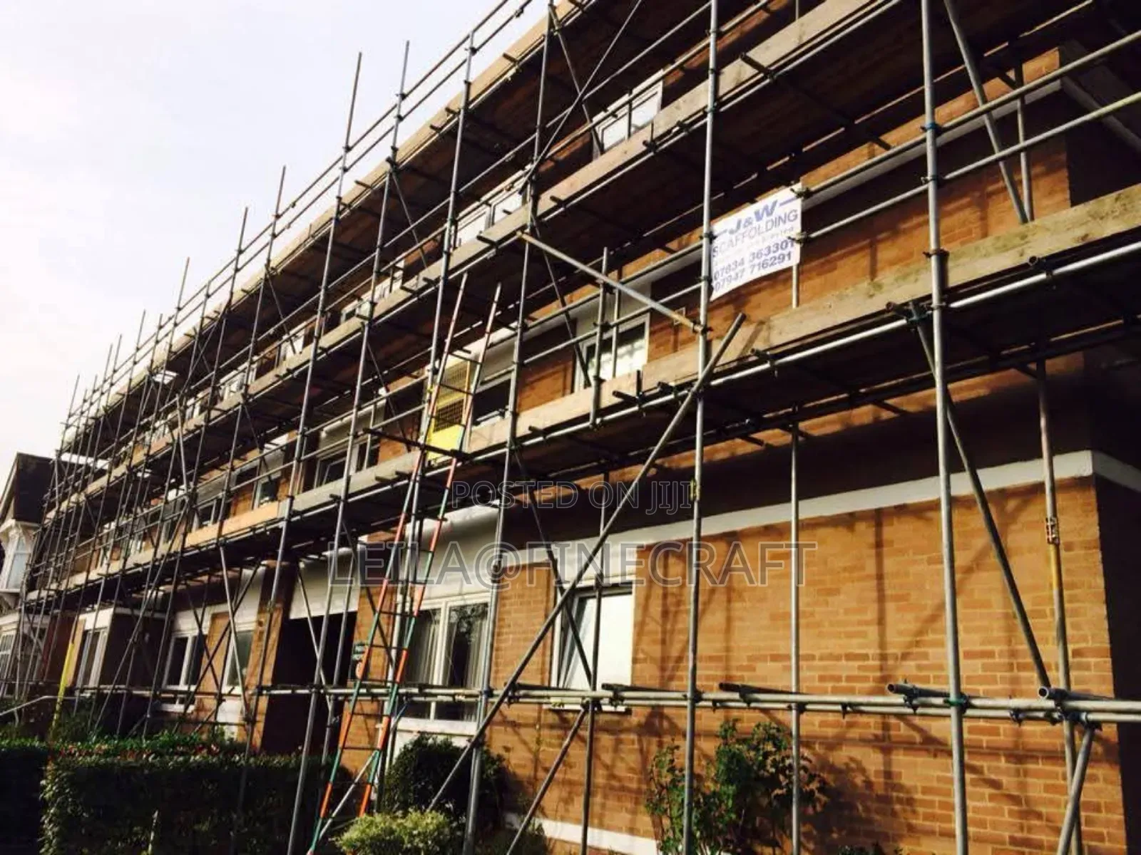 Tubes and Couplers Scaffolding Systeem