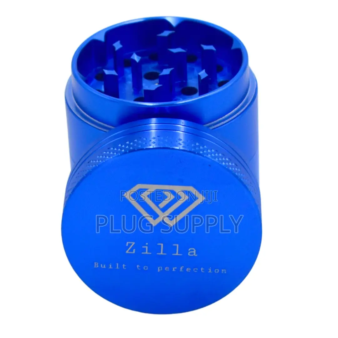 Zilla 60mm (Medium) Aluminium Metallic Alloy Herb Grinders