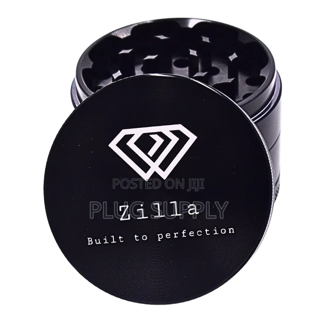 Zilla 60mm (Medium) Aluminium Metallic Alloy Herb Grinders
