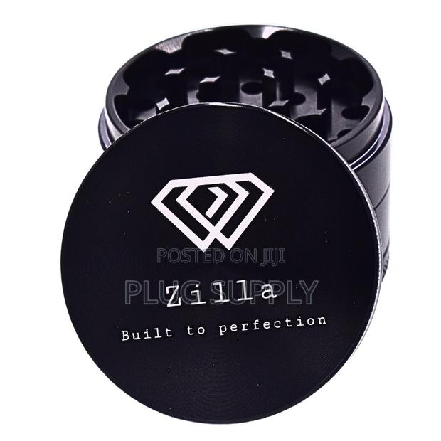 Zilla 60mm (Medium) Aluminium Metallic Alloy Herb Grinders - thumbnail 2