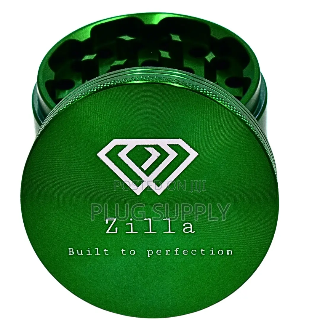 Zilla 60mm (Medium) Aluminium Metallic Alloy Herb Grinders