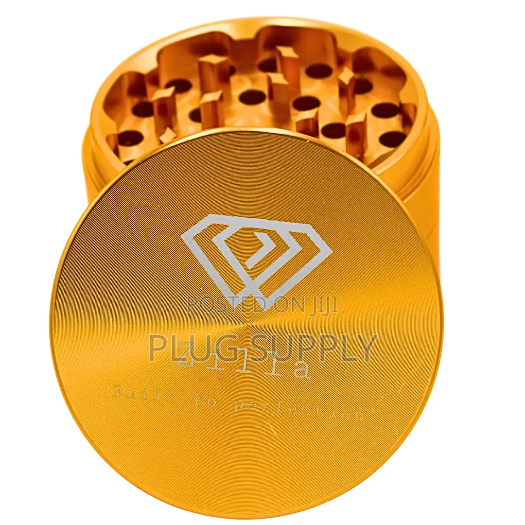 Zilla 60mm (Medium) Aluminium Metallic Alloy Herb Grinders