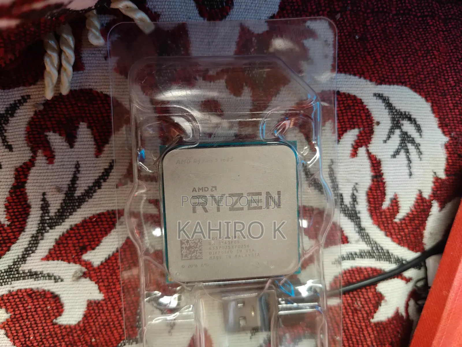 Amd Ryzen 5 1600 Cpu