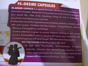 Everhealthy Fs Desire Capsules and Oil