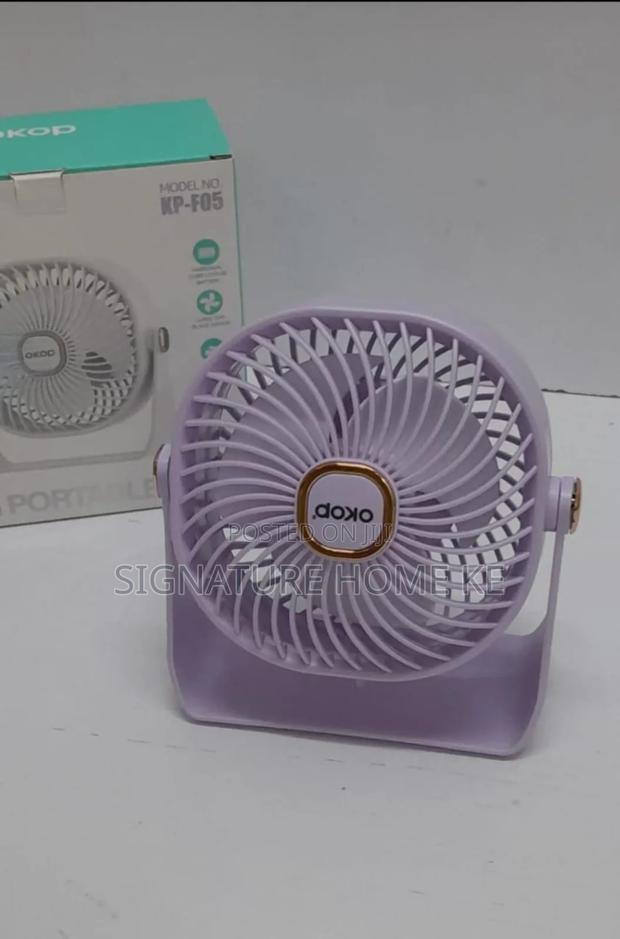 Led Digital Mini Portable Fan - thumbnail 2