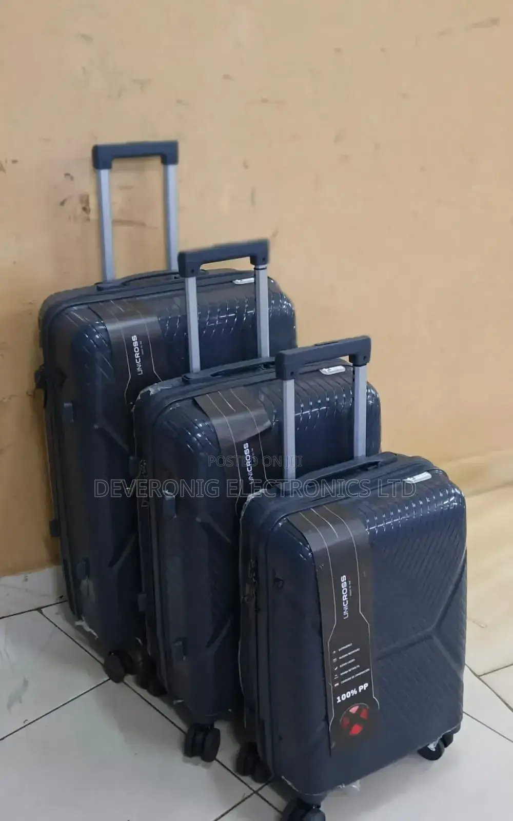 3 in 1 Rubber Suit Case