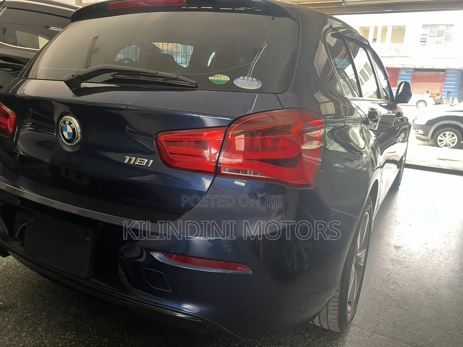 BMW 118i 2019 Blue