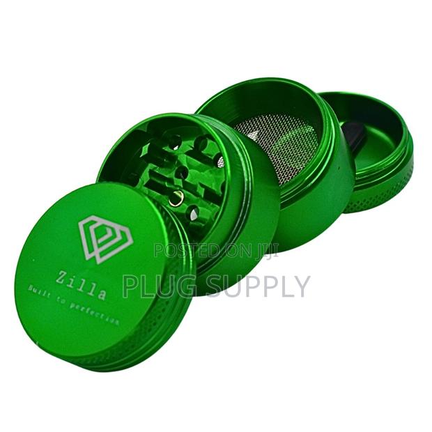 Zilla 50mm (Small) Aluminium Metallic Alloy Herb Grinders - main view
