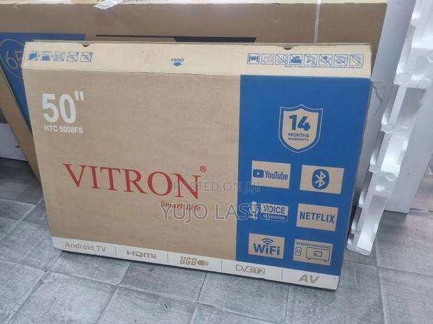 Vitron 50 Inch Frameless Uhd Android Tv - main view