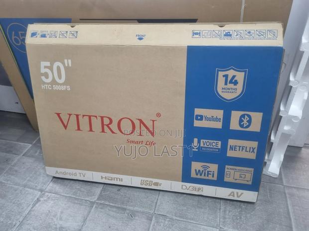 Vitron 50 Inch Frameless Uhd Android Tv - thumbnail 3