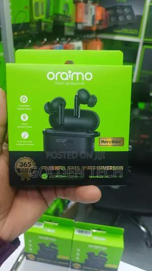 Oraimo Spacebuds Lite TWS Earbuds – Deep Bass Ai Noise Cancellation