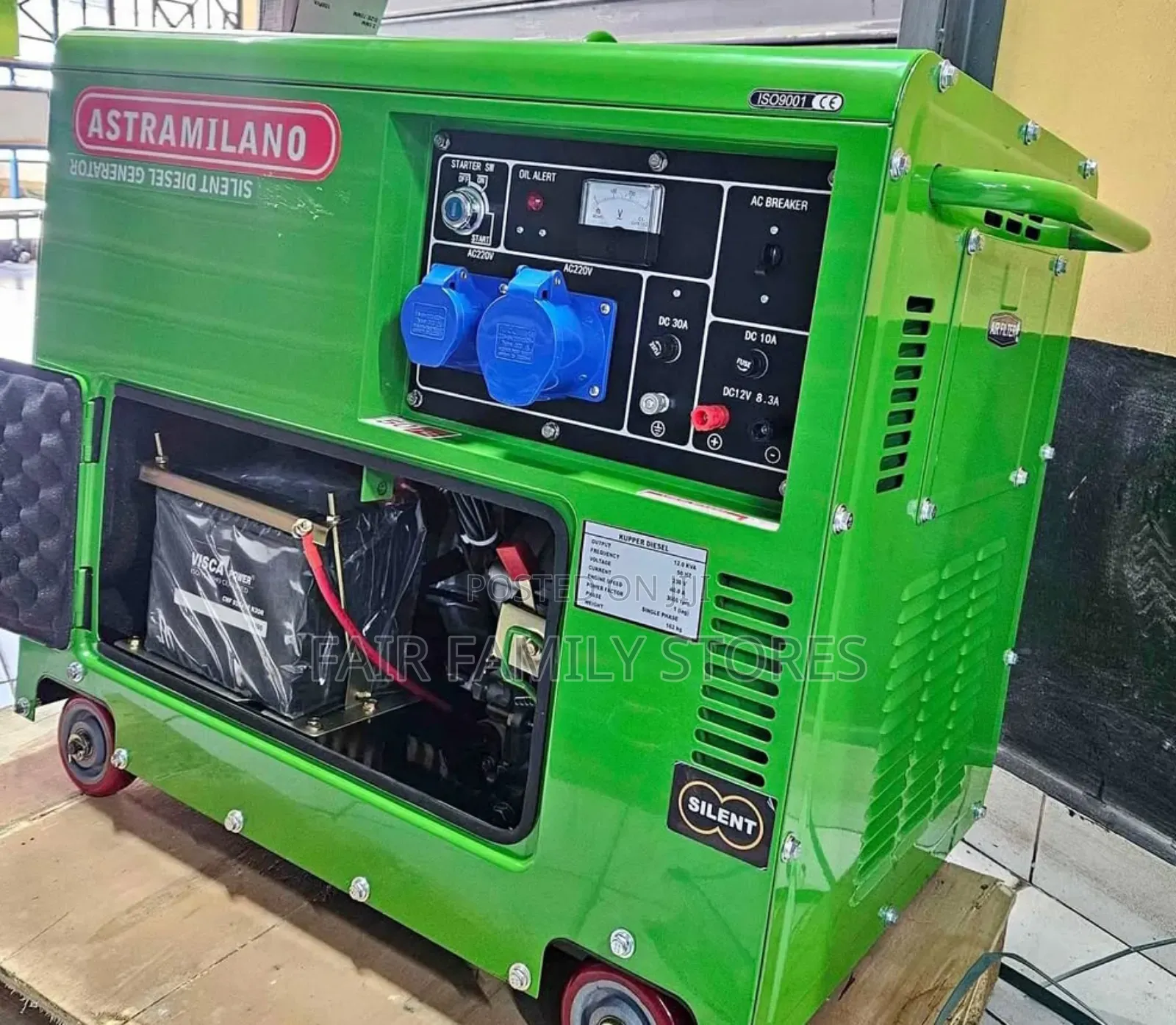 *Amd8500s* Astramilano *Closed Type* Rated Output 7.5kva Without Ats