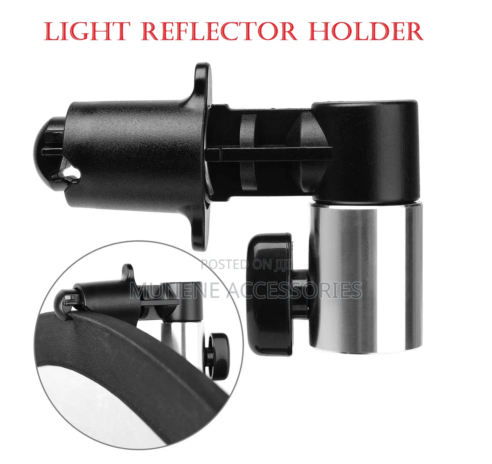 Photography Reflector Disc Holding Clip Light Holder Clamp for Tripod
