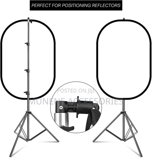 Photography Reflector Disc Holding Clip Light Holder Clamp for Tripod - thumbnail 2