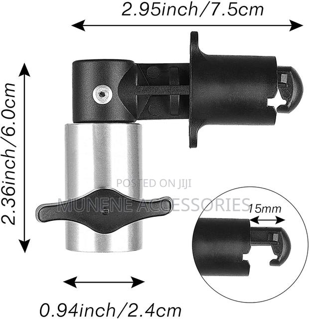 Photography Reflector Disc Holding Clip Light Holder Clamp for Tripod - thumbnail 4