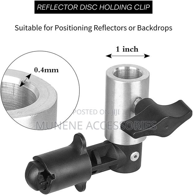 Photography Reflector Disc Holding Clip Light Holder Clamp for Tripod - thumbnail 7