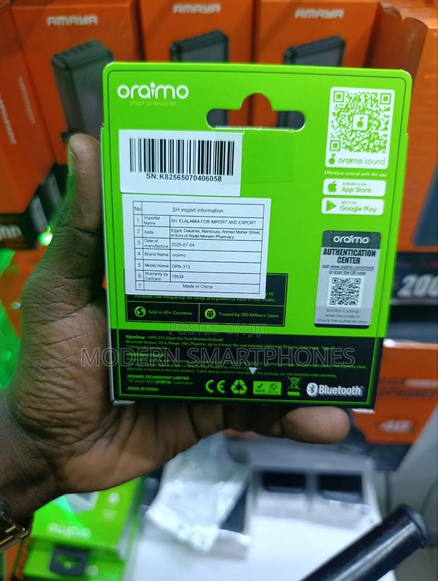 Oraimo Opensnap Clip-on True Wireless Earphones - thumbnail 2