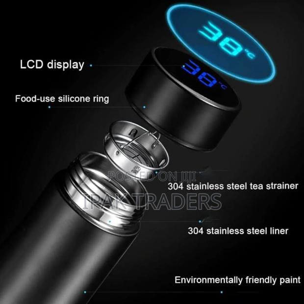 Digital Temperature Display Thermometer Thermocup 500ml - main view