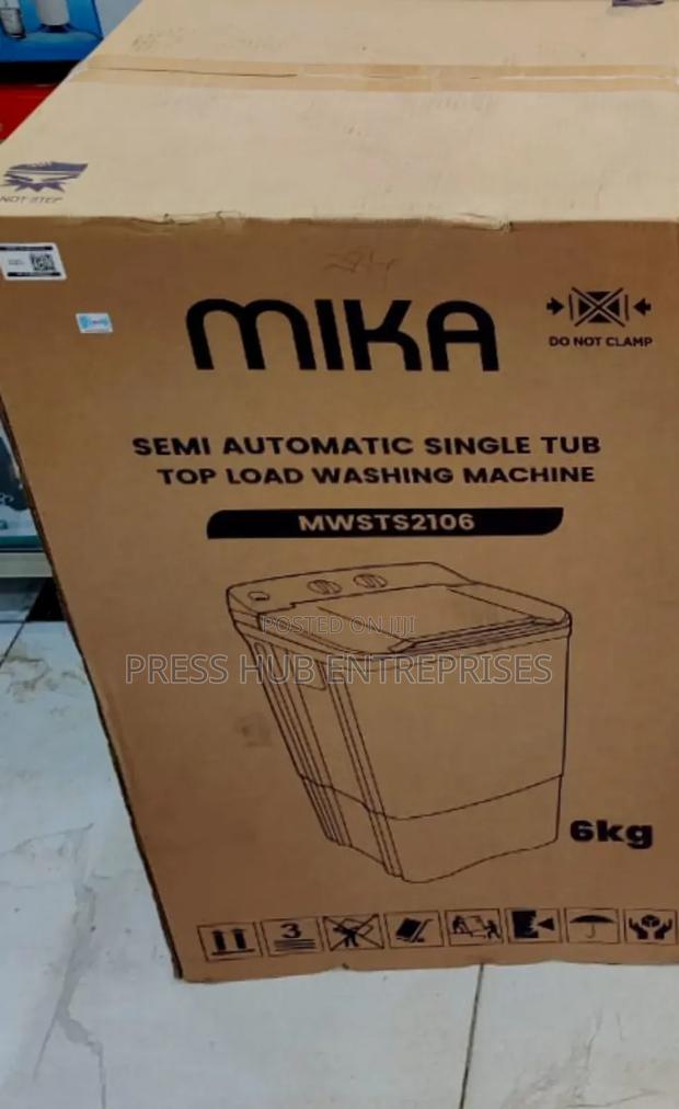 Mika 6kg Fully Automatic Top Load Washing Machine* - main view