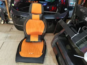 Universal Seat Covers (Black Orange)