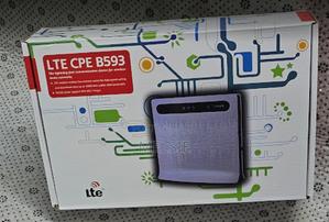 Huawei B593 Lte Cpe 4g Wi-Fi Router R - Enables Fast Internet - thumbnail 2