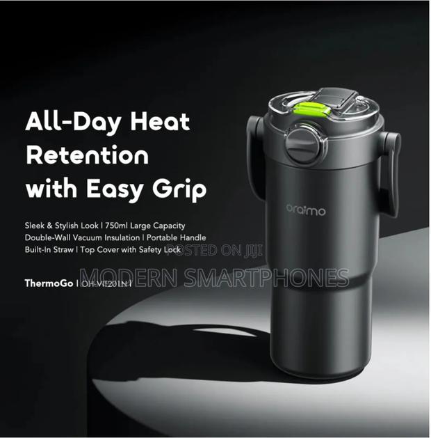 Oraimo Thermogo 750ml Stainless Steel Insulated Thermos - thumbnail 3