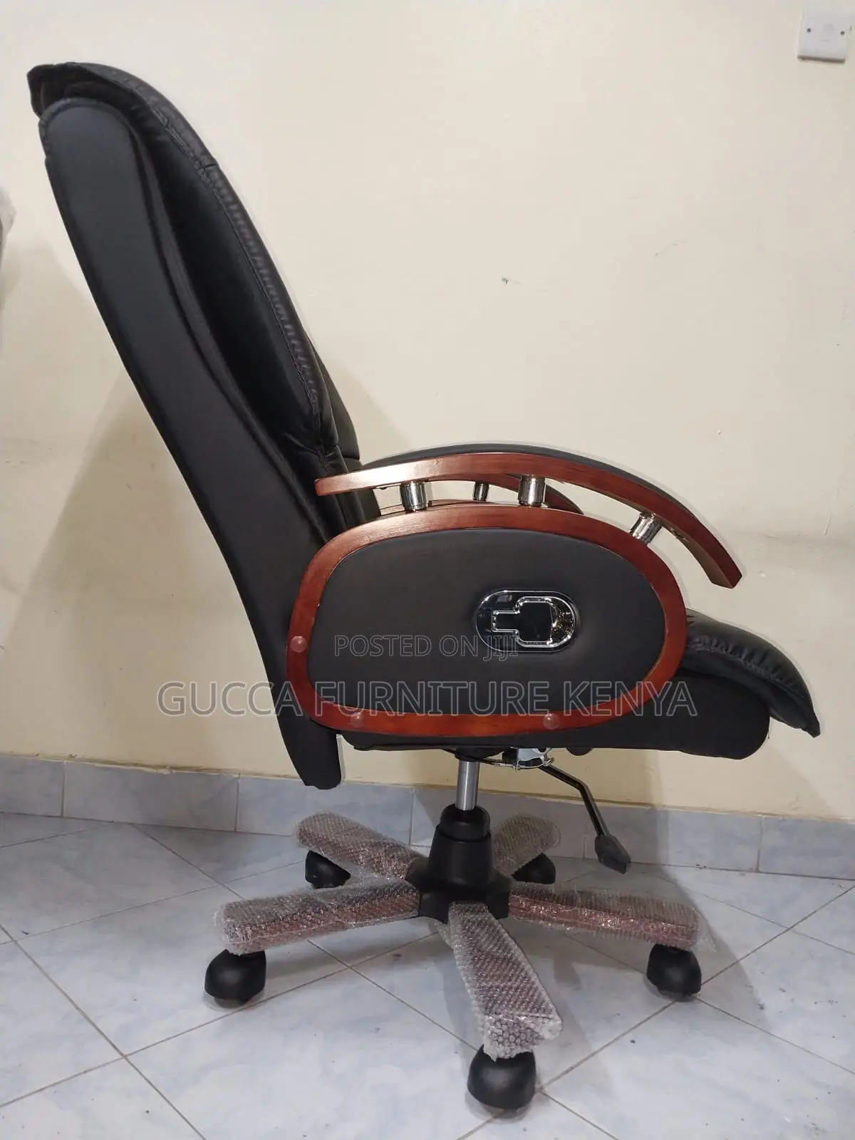 Office Directors Reclining Leather Chair