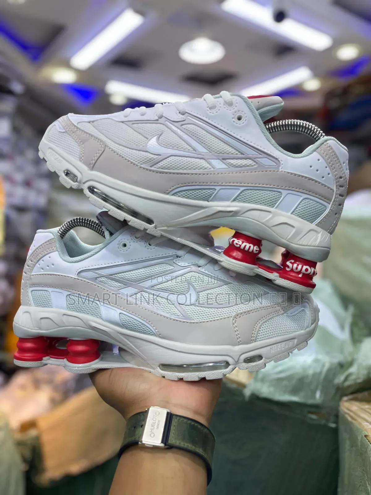 Nike Shox Supreme. Grey 🐾