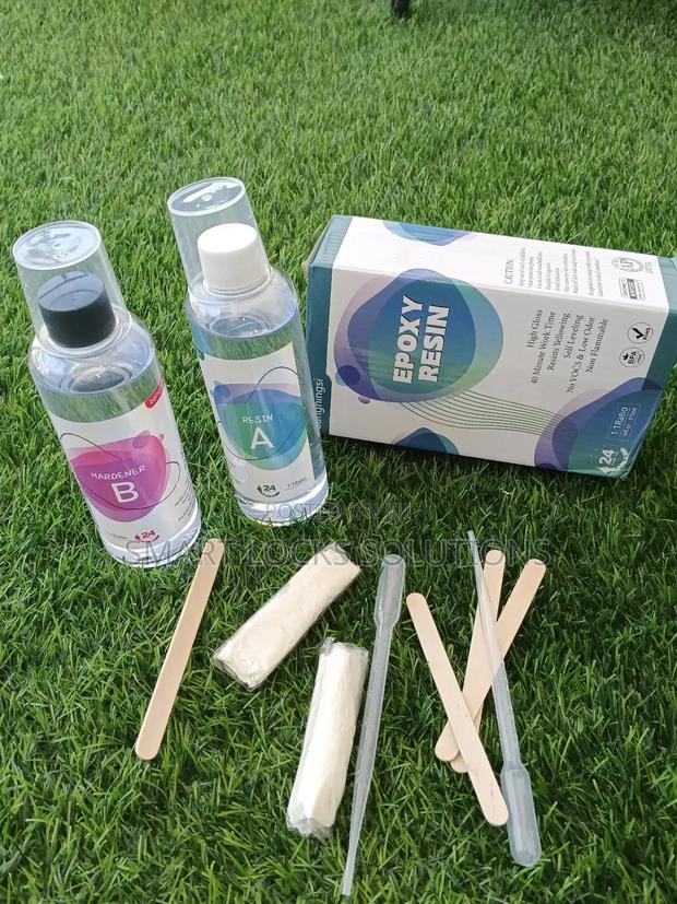 Epoxy Resin and Hardener Starter Art 1:1 500 G Kit
