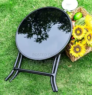 Home Table; Space-saving Foldable 4-seater Outdoor Dining Table