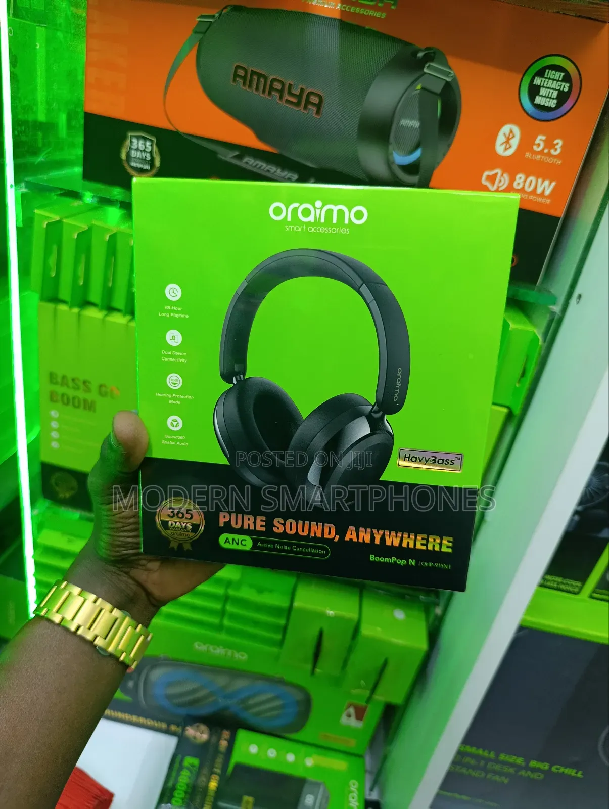 Oraimo Boompop N Anc Headphones
