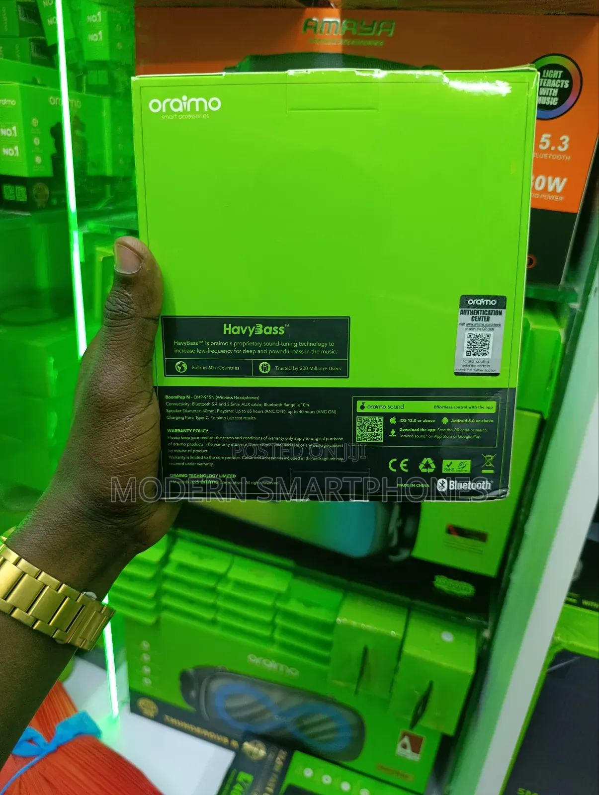 Oraimo Boompop N Anc Headphones