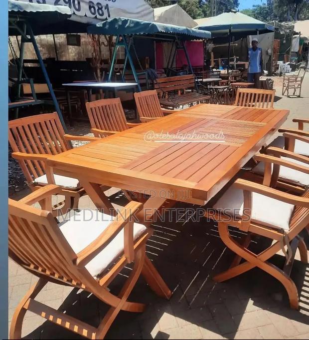 Customized Mahogany Vanish 8 Seater Conference Dinner Table - main view